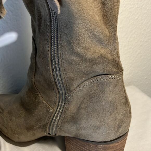 NWOT BP Luke Over-the-Knee Boot (Women) brown boots block heel chunky heel‎ - Picture 6 of 7